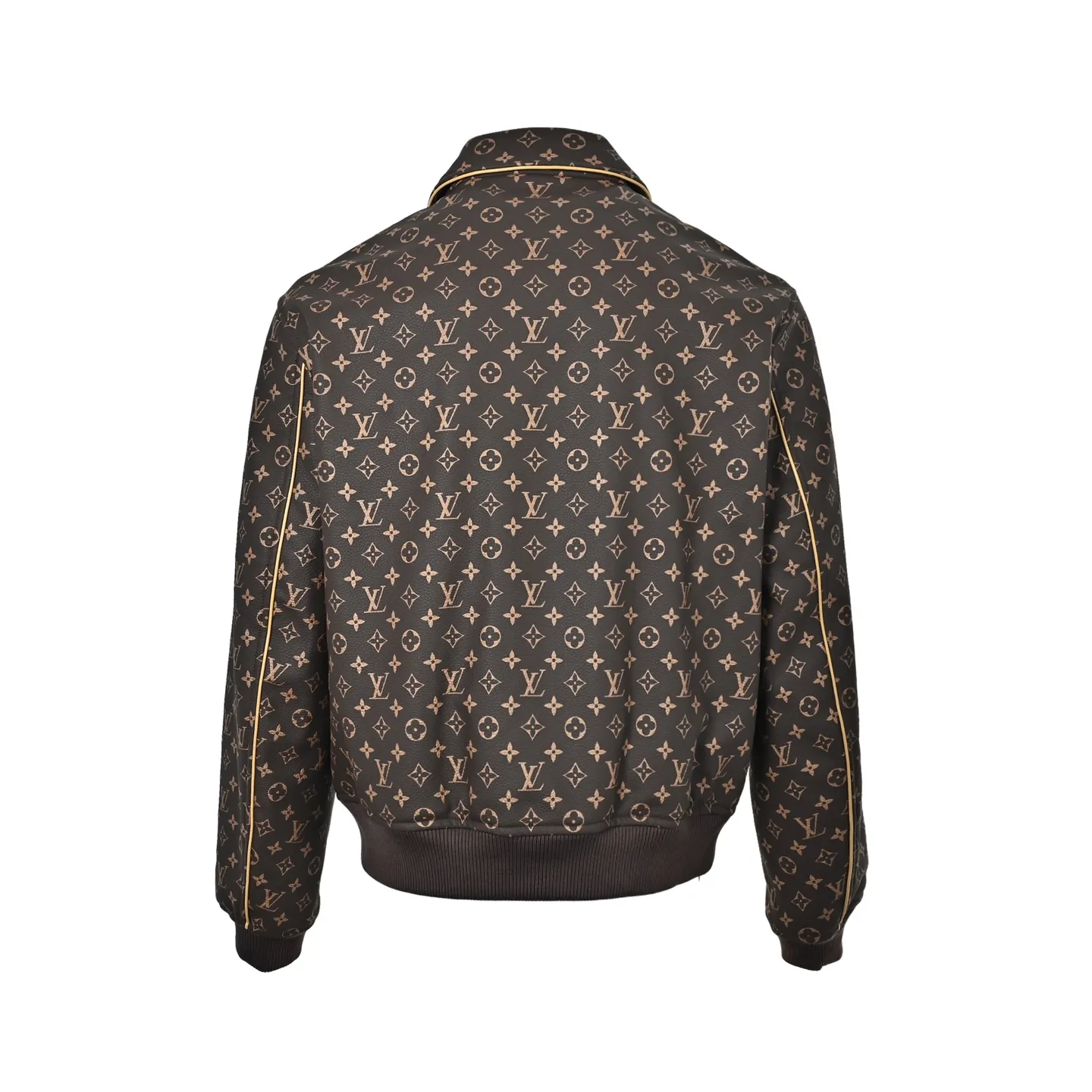 Louis Vuitton/Louis Vuitton old flower printed leather jacket